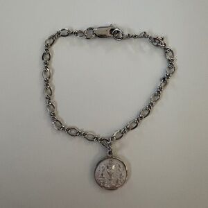 Christian sterling bracelet for girls